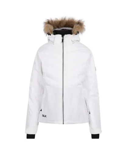 Trespass Womens/Ladies Gaynor DLX Ski Jacket (White)
