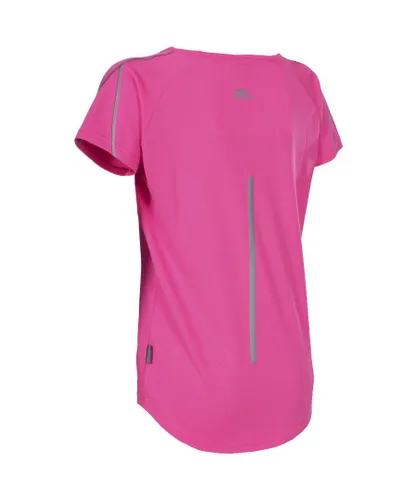 Trespass Womens/Ladies Gliding V-neck T-Shirt - Pink