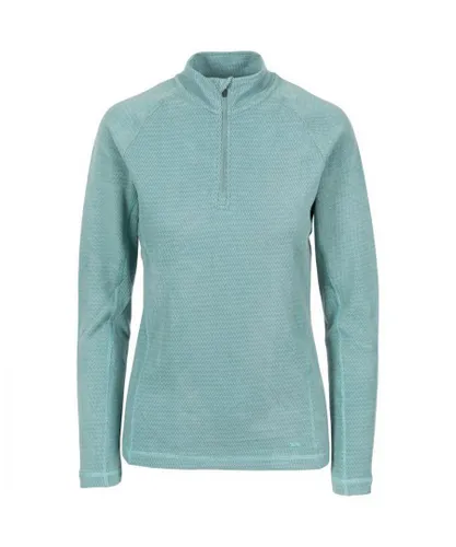 Trespass Womens Ladies Knitted Gina Base Layer Top - Turquoise