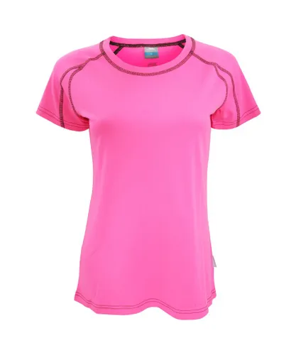Trespass Womens/Ladies Mamo Short Sleeve Active T-Shirt - Pink