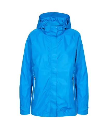Trespass Womens/Ladies Review Waterproof Jacket - Blue