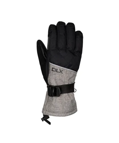 Trespass Womens/Ladies Sengla Ski Gloves (Black/Grey Marl) - Size Medium