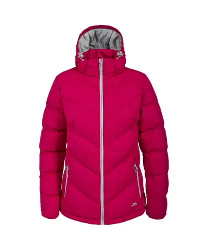 Trespass Womens/Ladies Sitka Casual Zip Up Padded Jacket (Cerise) - Pink