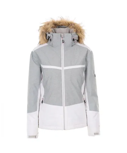 Trespass Womens/Ladies Temptation Ski Jacket (White)