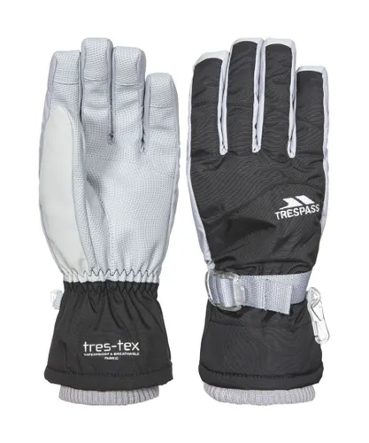 Trespass Womens/Ladies Vizza II Waterproof Breathable Padded Gloves - Black