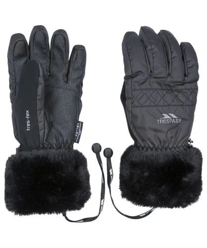 Trespass Womens/Ladies Yanki Gloves - Black