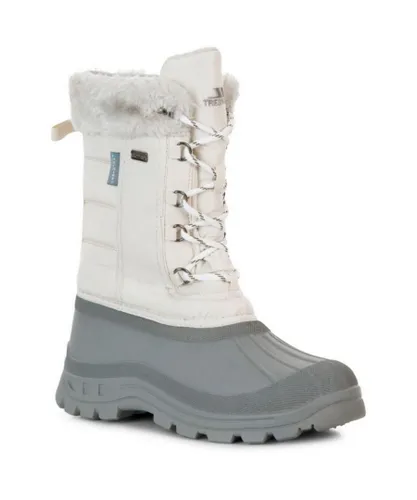 Trespass Womens Stavra II Snow Boots (Cream)