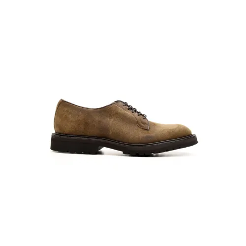 Tricker's , Beige Lace-up Shoes for Men ,Brown male, Sizes: