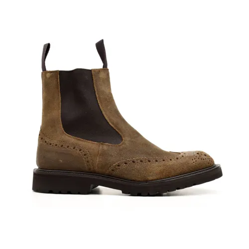 Tricker's , Beige Trickers Boot Model 2754 Henry ,Brown male, Sizes: