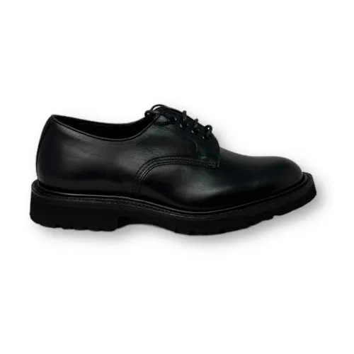 Tricker's , Daniel Tramping Shoe Lace-up ,Black male, Sizes: