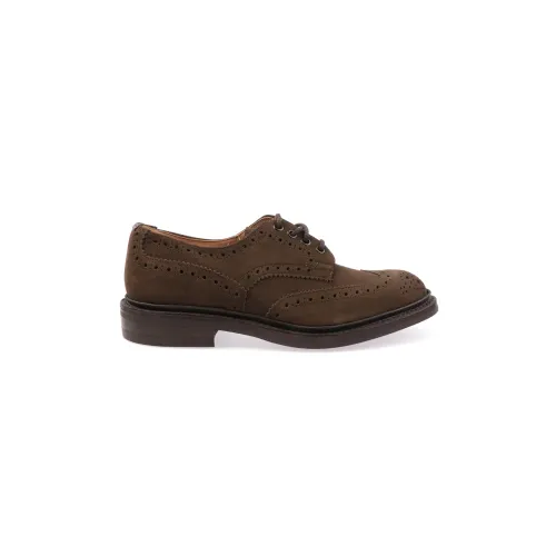 Tricker's , Men Shoes Laced Brown Aw23 ,Brown male, Sizes:
