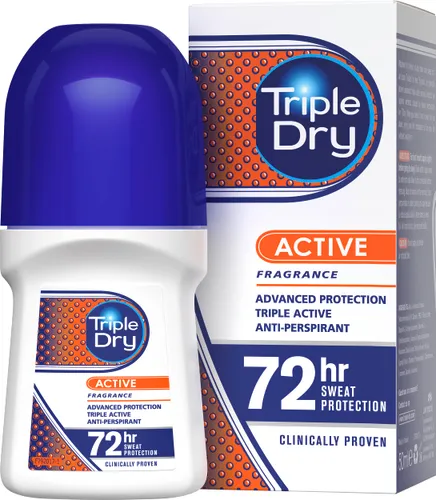 Triple Dry Active Fragrance Roll On 50ml