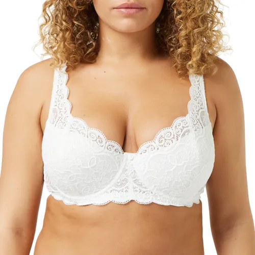 Triumph Amourette 300 WHP Wired Half Cup Padded Bra White