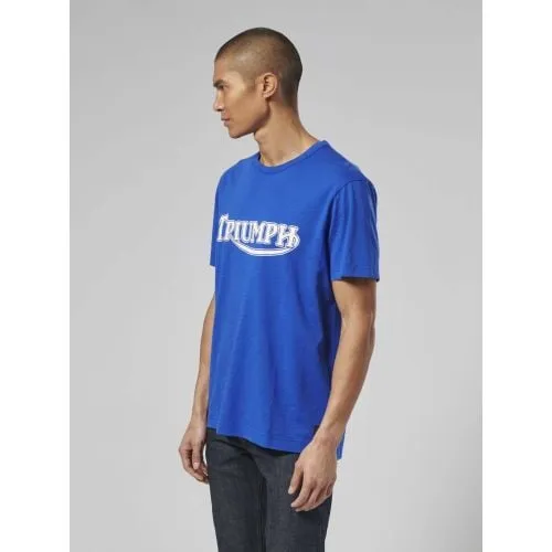 Triumph Mens Cobalt Fork Seal T-Shirt