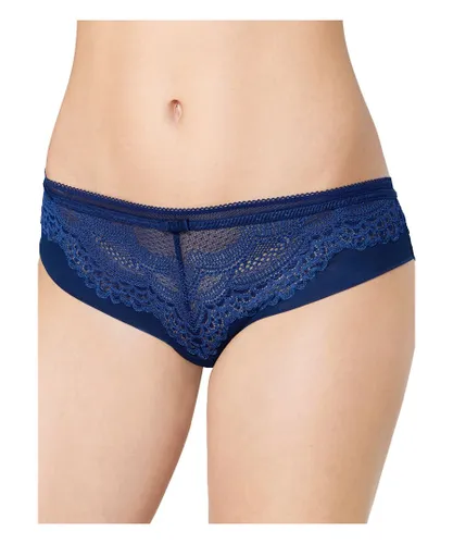 Triumph Womens Beauty-Full Darling Hipster Brief - Blue