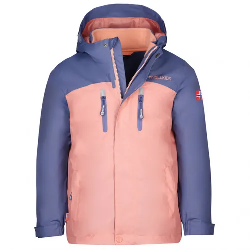 Trollkids - Girl's Bryggen 3in1 Jacket - 3-in-1 jacket