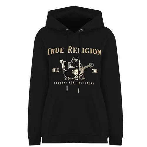 True Religion Buddha OTH Hoodie - Black
