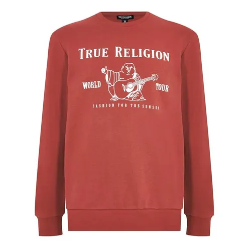 True Religion Buddha Sweatshirt - Red