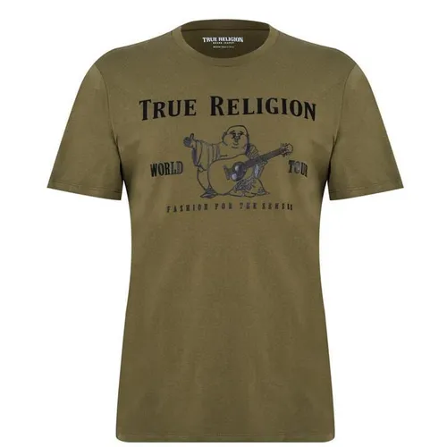 True Religion Buddha T Shirt - Green