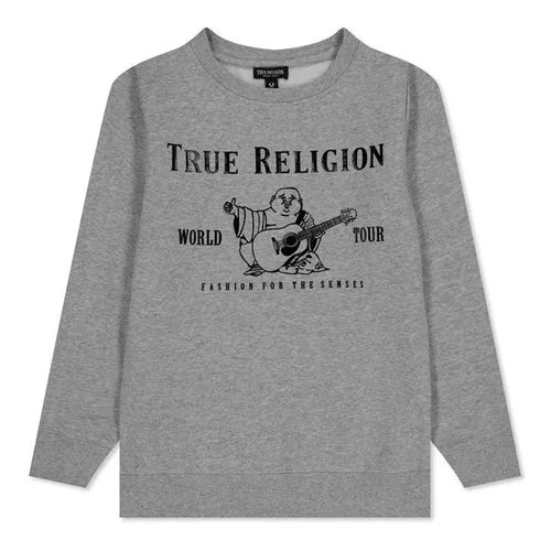 True Religion True Buddha CrwSwt Jn00 - Grey