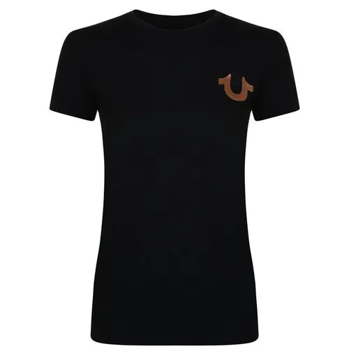 True Religion World Tour Logo t Shirt - Black