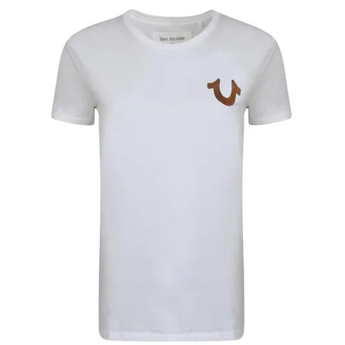 True Religion World Tour Logo t Shirt - White