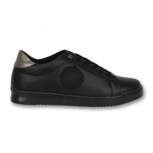 True Rise , Shop Shoes Online - Men Sneakers Tiger Black - Cms16 ,Black male, Sizes: