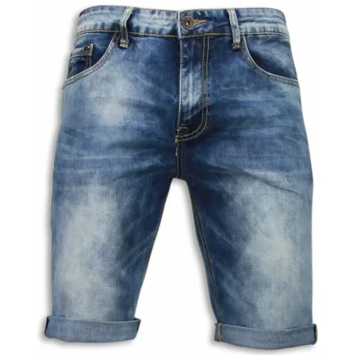 True Rise , Stylish shorts for men - Short denim shorts for men - B079 ,Blue male, Sizes: