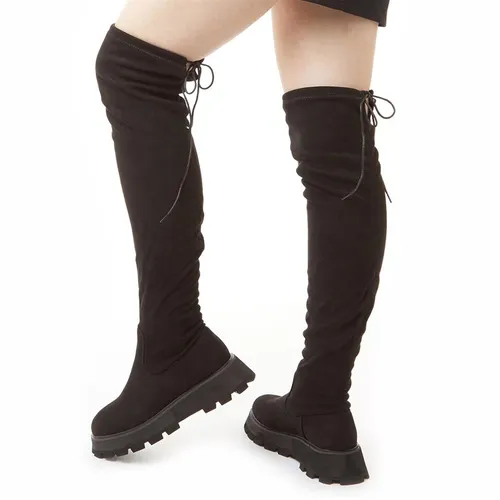 Truffle Collection Womens Truro 8 Boots Black