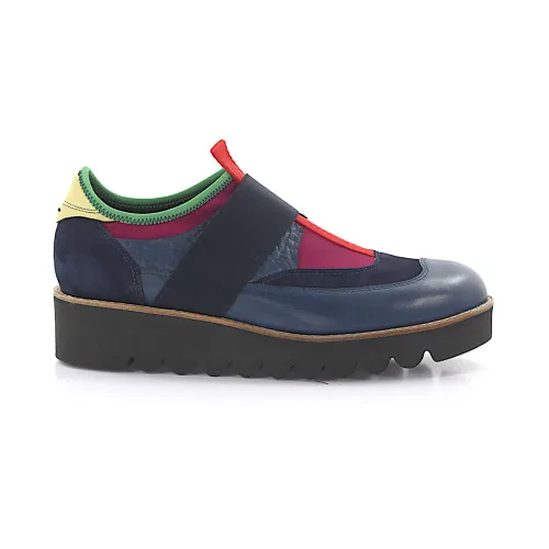 Truman's , Colorful Derby Leather Stretch Suede ,Multicolor female, Sizes: