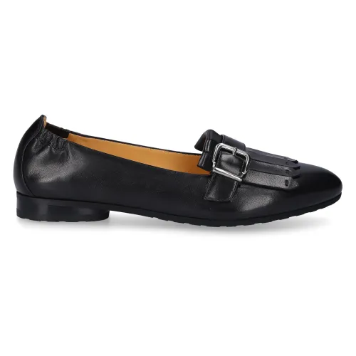 Truman's , Monk Shoes 9146 Nappa Leather ,Black female, Sizes: