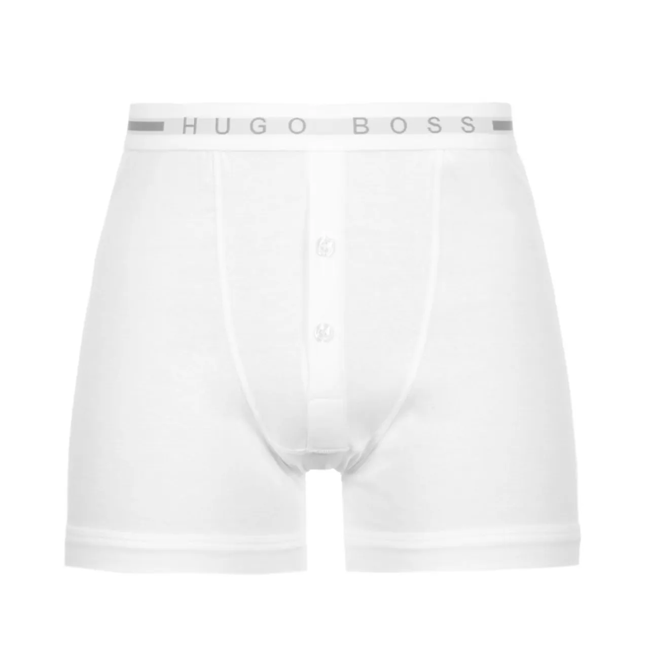 Trunks Button Front - White