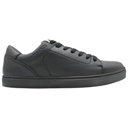 Trussardi , Black Perlite Cupsole Sneakers ,Black female, Sizes: