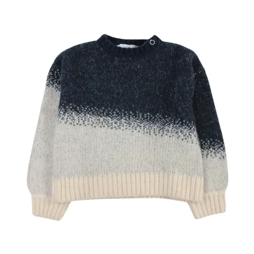 Trussardi , Soft Braided Wool Sweater ,Blue male, Sizes: