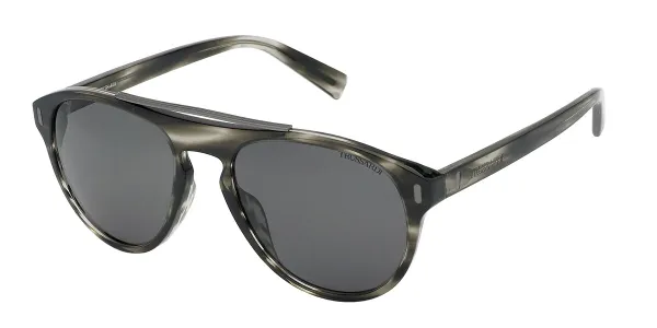 Trussardi STR538 1EXP Men's Sunglasses Grey Size 56