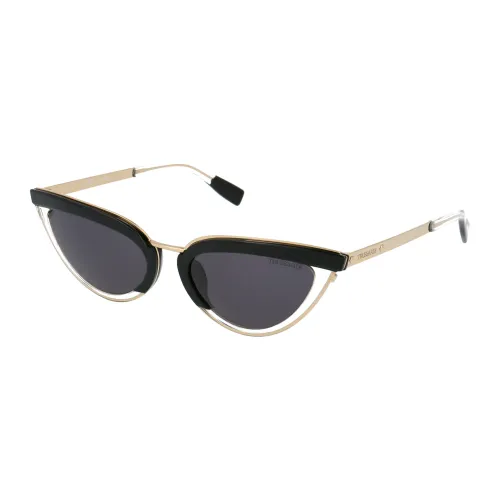 Trussardi , Stylish Sunglasses Str378 for Summer ,Yellow female, Sizes: