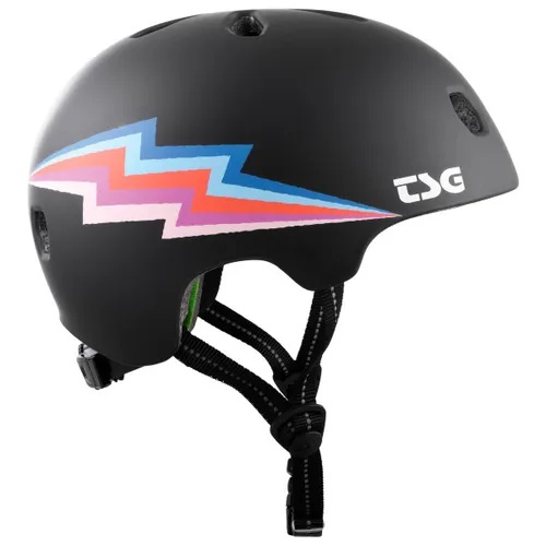 TSG - Kid's Meta Graphic Design - Bike helmet size L/XL - 58-60cm, black