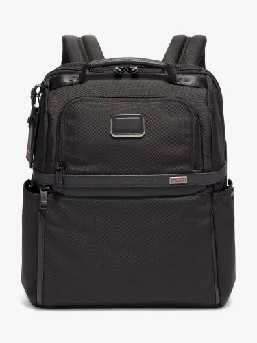 TUMI Alpha 3 Slim Solutions Brief Pack Backpack, Black - Black - Unisex