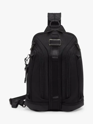 TUMI Alpha Bravo Knight Sling Backpack, Black - Black - Unisex
