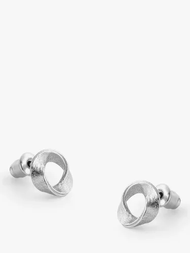 Tutti & Co Cypress Stud Earrings - Silver - Female