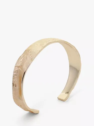 Tutti & Co Sea Collection Textured Cuff Bracelet - Gold - Female