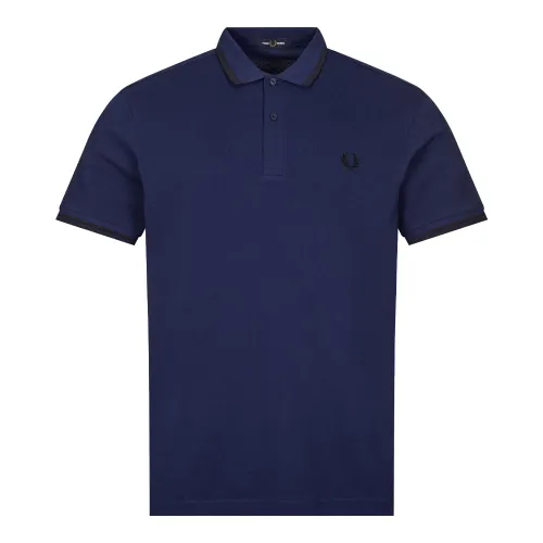 Twin Tipped Polo Shirt - French Navy