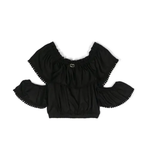 Twinset , Black Shirt Set ,Black female, Sizes: