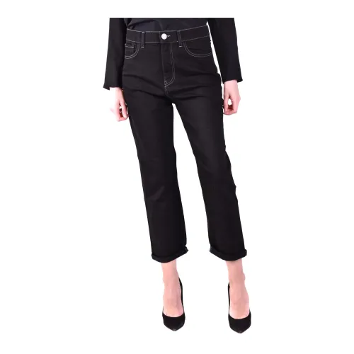 Twinset , Bootcut jeans ,Black female, Sizes: