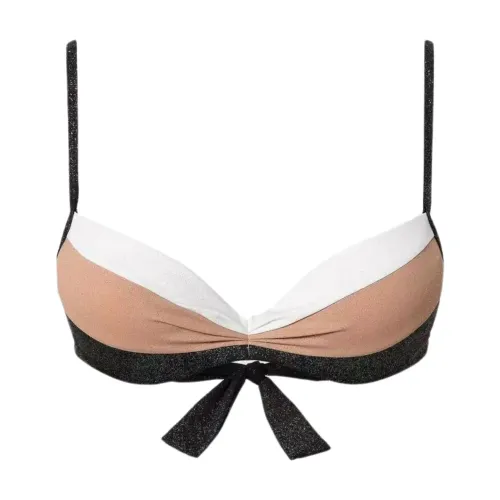 Twinset , Lurex Color Block Push-Up Bikini Set ,Multicolor female, Sizes: