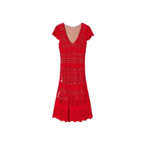 Twinset , Maxi Dresses ,Red female, Sizes: