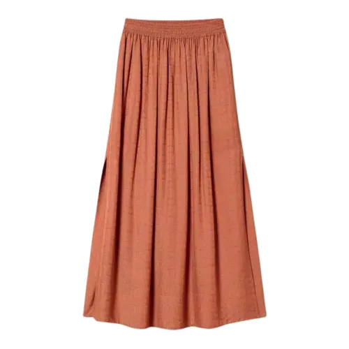 Twinset , Maxi Skirts ,Orange female, Sizes: