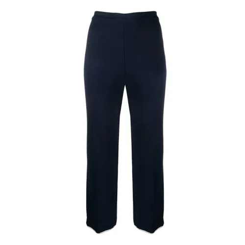 Twinset , Straight Trousers ,Blue female, Sizes: