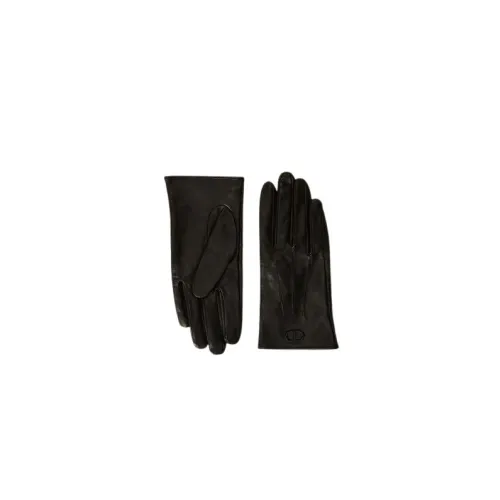 Twinset , Twin-set Gloves Black ,Black female, Sizes: