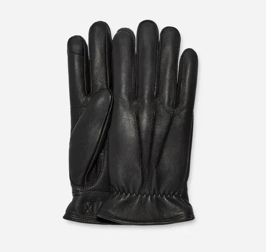 UGG® 3 Point Leather Glove in Black